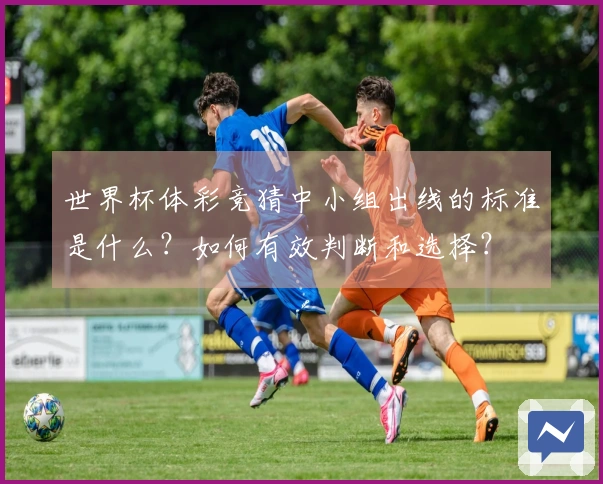 世界杯体彩竞猜中小组出线的标准是什么？如何有效判断和选择？